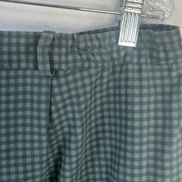 Nygard TanJay Checked Weekender Pants Womens 18 Green New - Picture 7 of 13